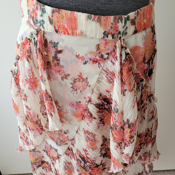 Anthropologie Let Me Be Ruffled Midi Skirt - Picture 10 of 13